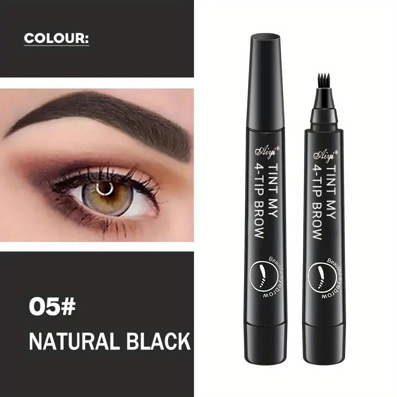 Waterproof 4 Tip Liquid Brow Tattoo Pen