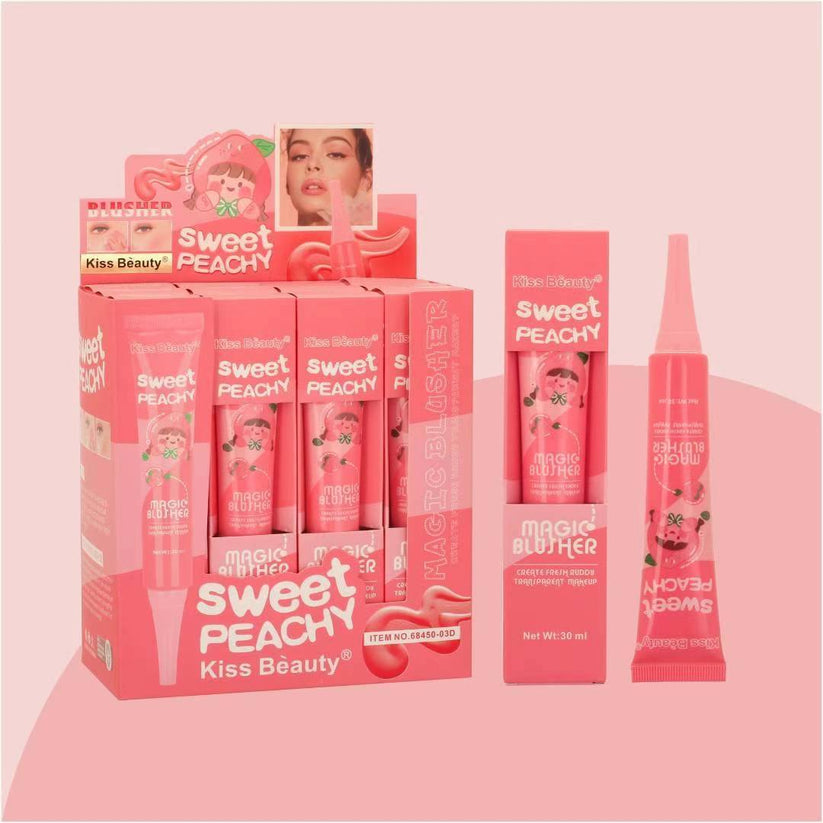 KISS BEAUTY Sweet Peachy Magic Blusher