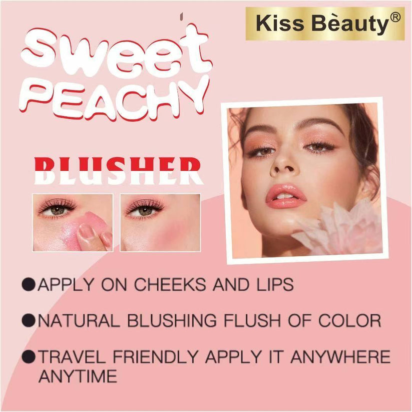 KISS BEAUTY Sweet Peachy Magic Blusher