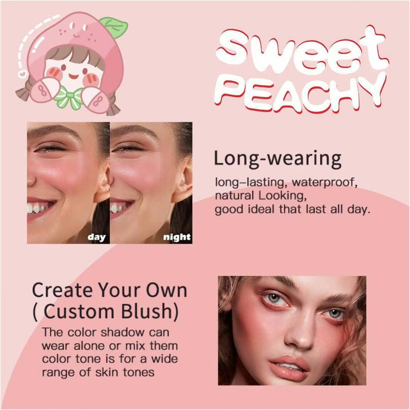 KISS BEAUTY Sweet Peachy Magic Blusher