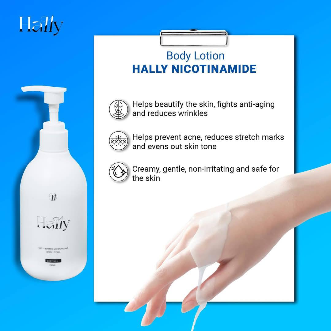 BUY 1 TAKE 1 | HALLY Nicotinamide Body Lotion 250ml