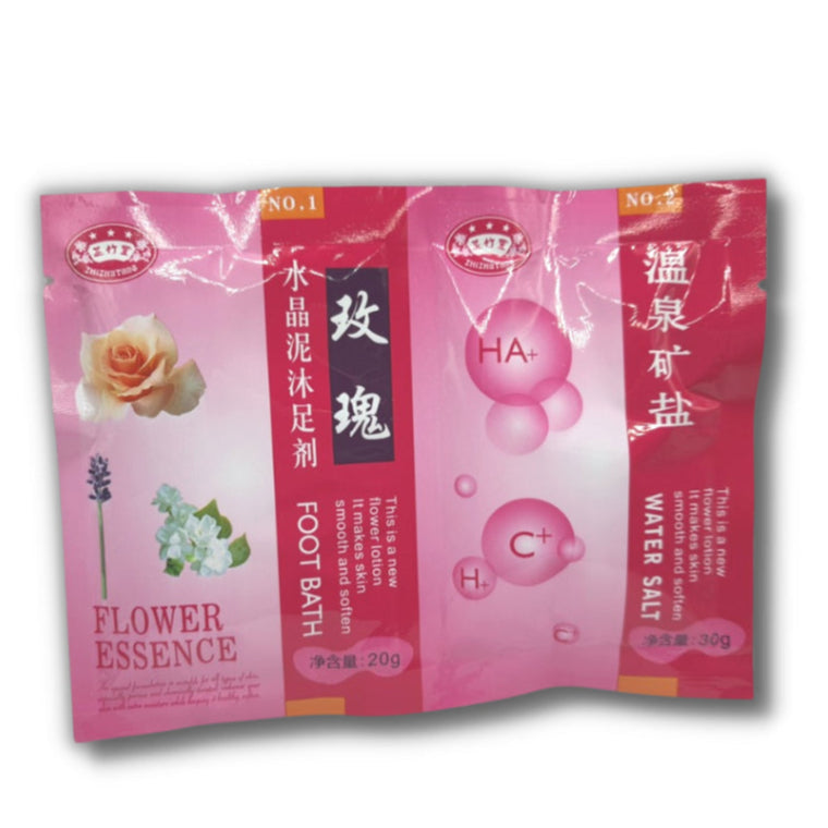 Crystal Mud Foot Bath Jelly Salt for Foot Spa