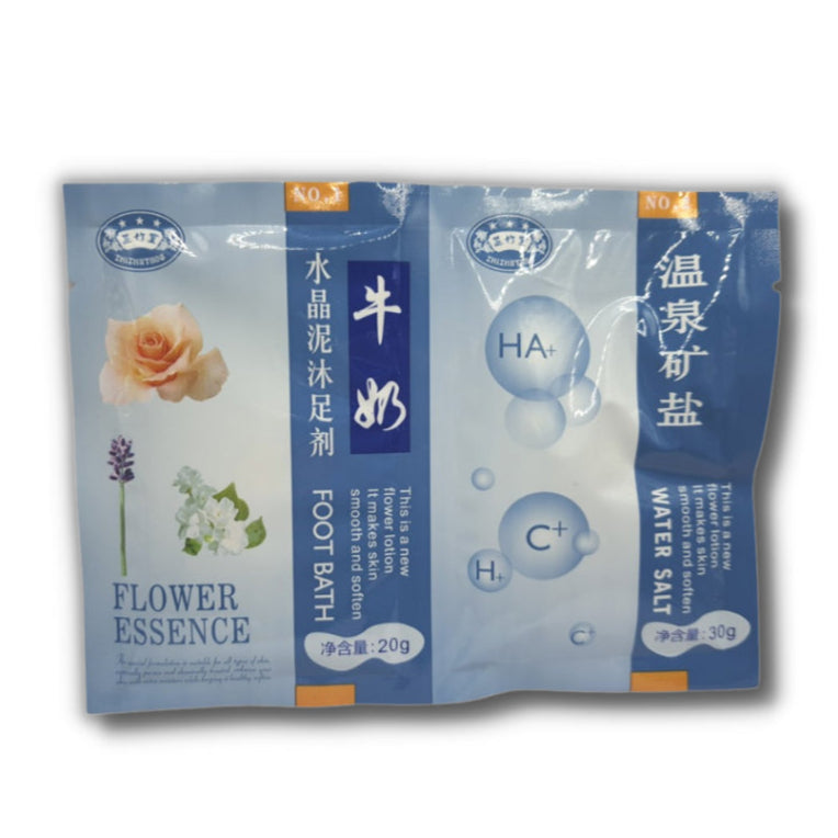 Crystal Mud Foot Bath Jelly Salt for Foot Spa