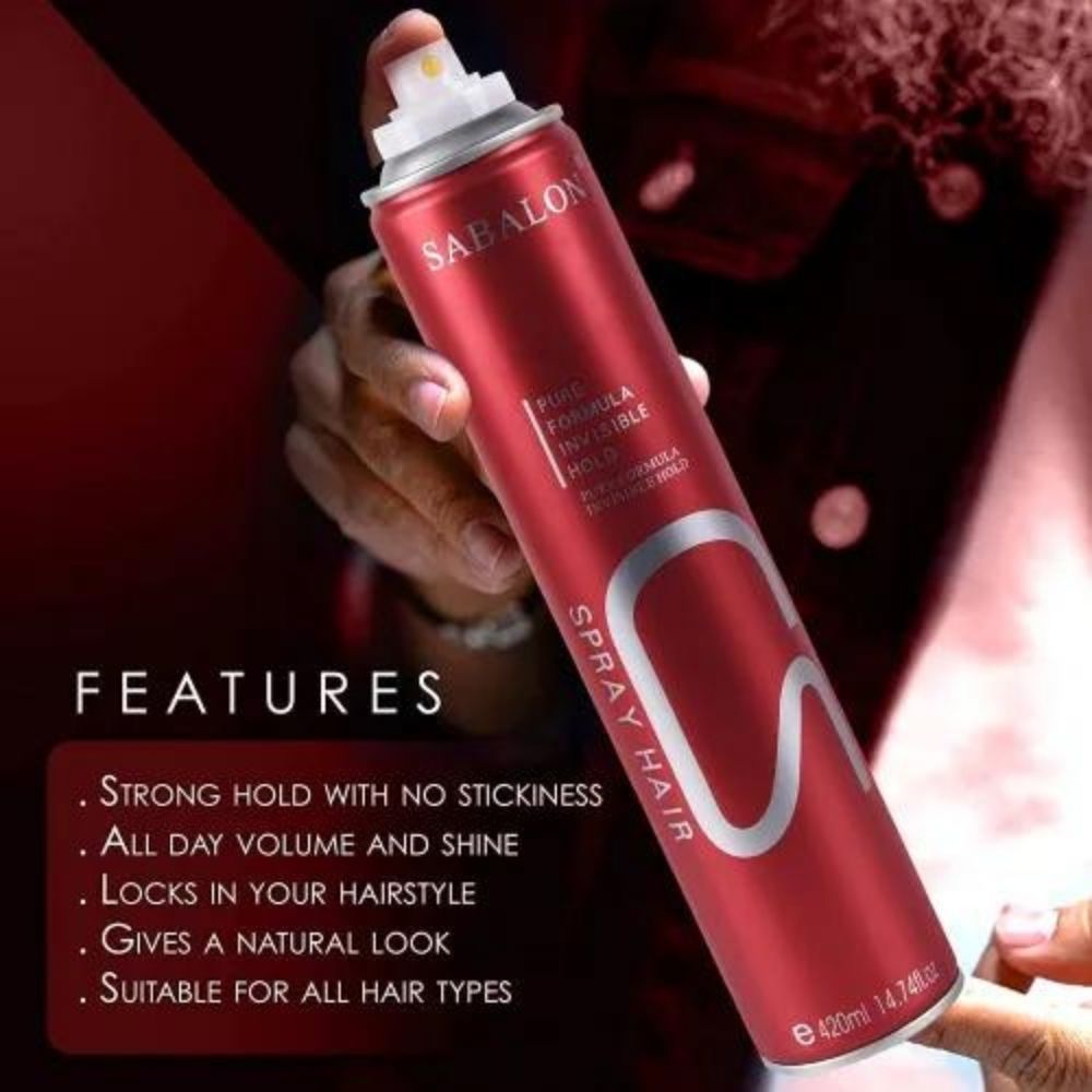 Sabalon Hairspray for Hairstyling 420ml