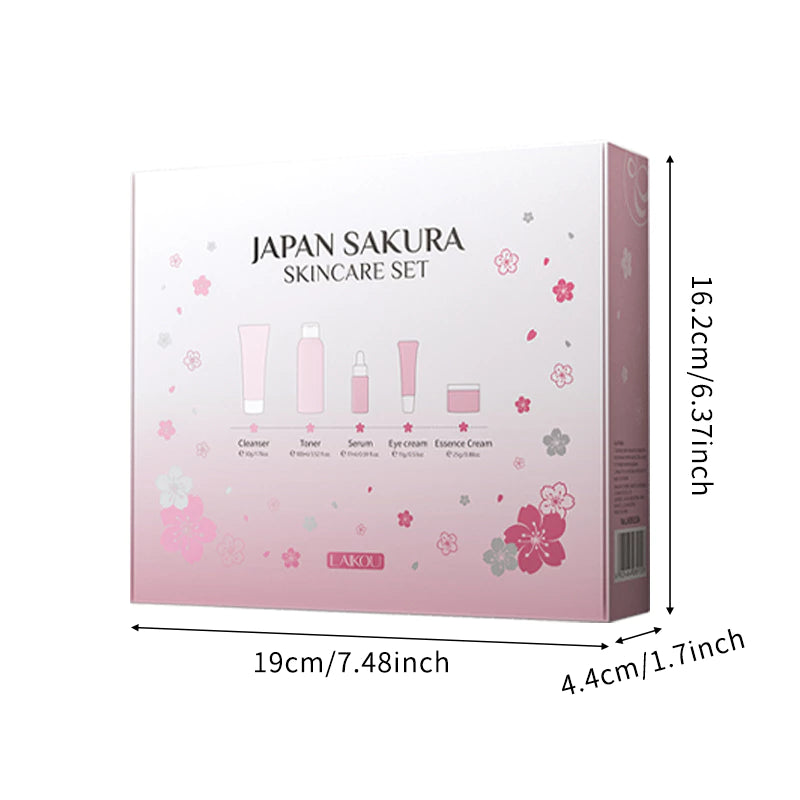 JAPAN SAKURA 5 IN 1 SKIN CARE SET