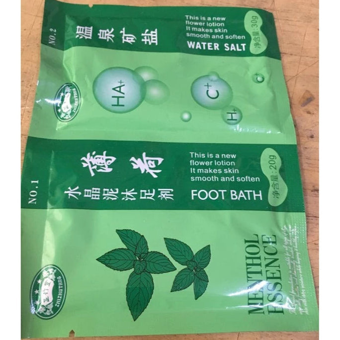 Crystal Mud Foot Bath Jelly Salt for Foot Spa