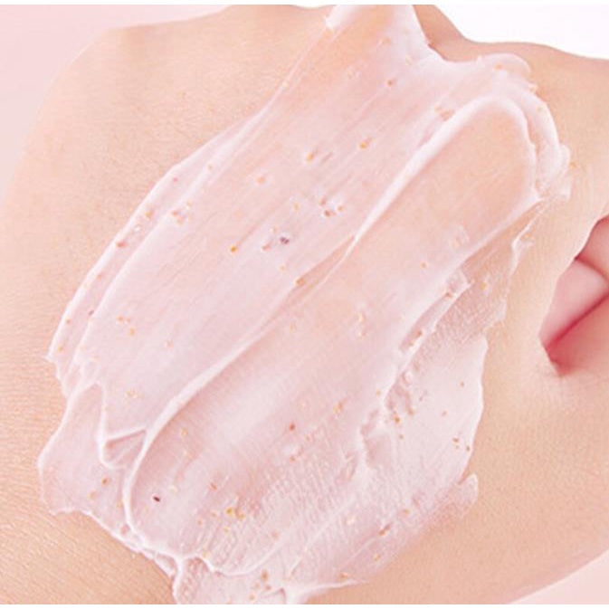 PEACH CLEAR Whitening Exfoliator & Moisturizing Body Scrub Cream 200g