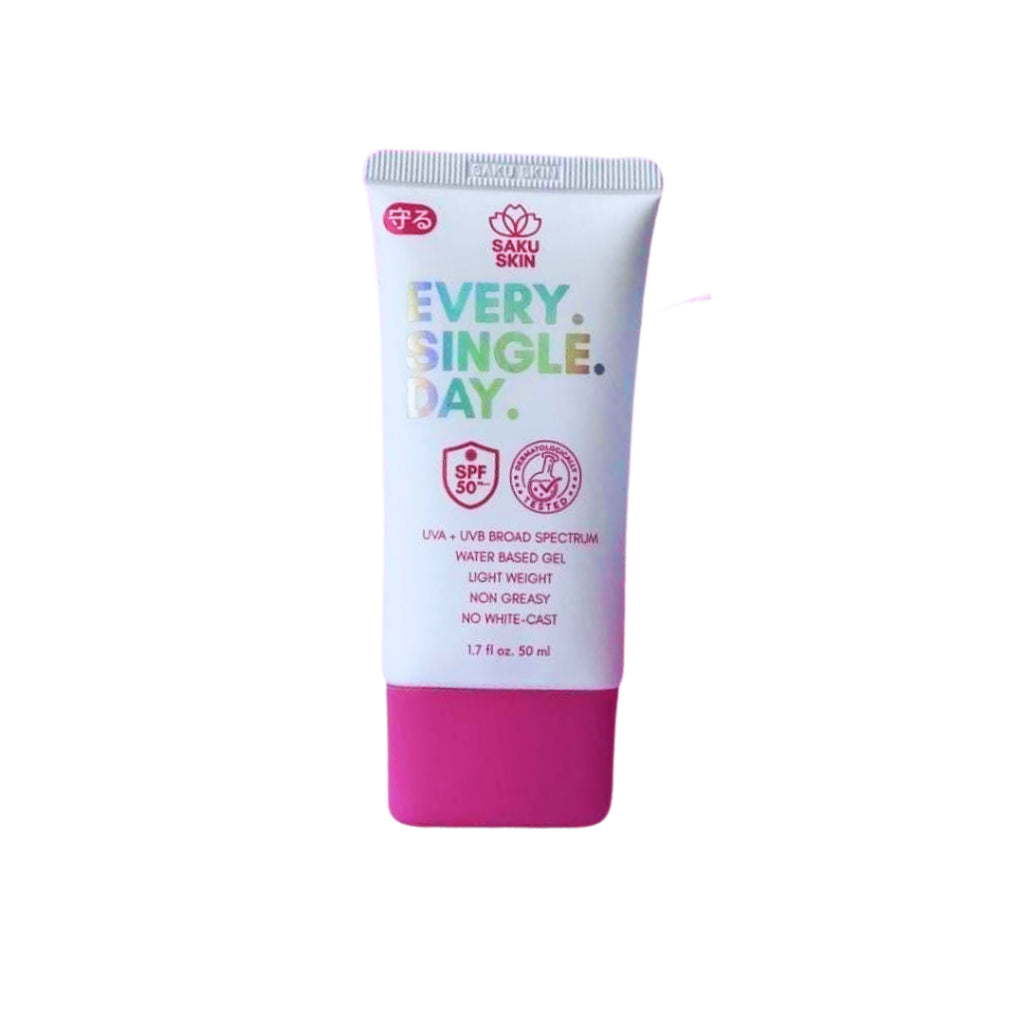 SAKU Skin Sunscreen EverySingleDay Sunscreen SPF50