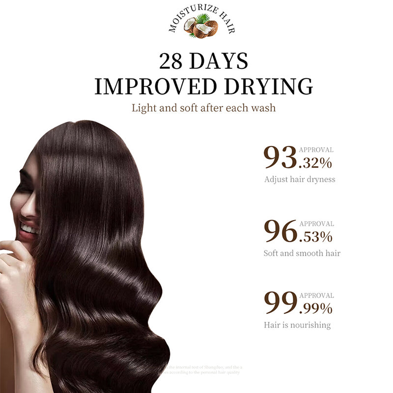 SADOER Coconut Oil Moisturizing Hair Care Dandruff Shampoo