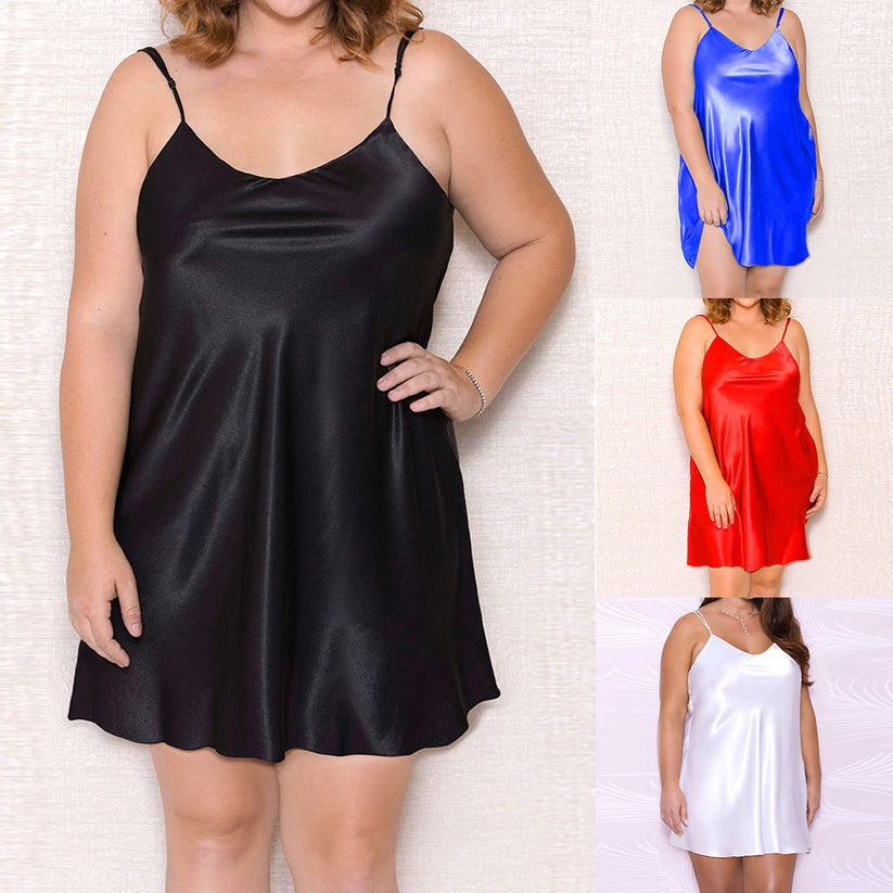 ICE SILK Night Dress – Cool Comfort, Elegant Sleep!