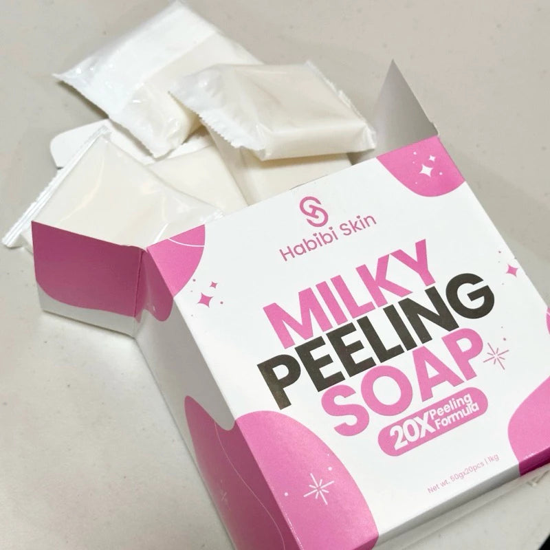 HABIBI SKIN Milky Peeling Soap 20Bars x 50g