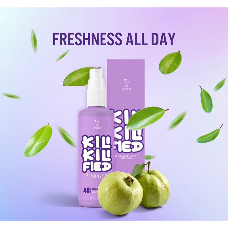 SASKIN KILI KILI FIED DEODORANT SPRAY 60ML