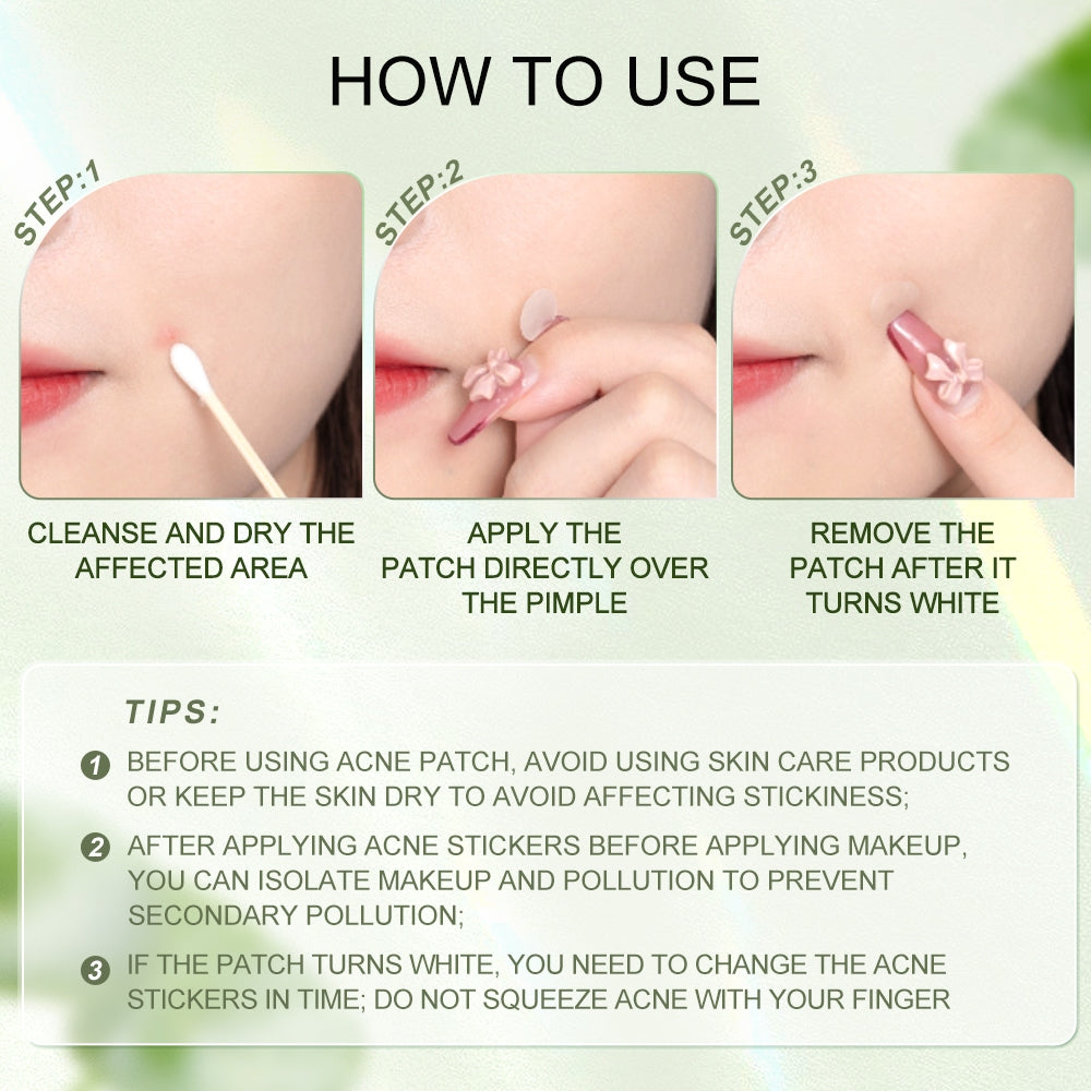 SACE LADY Salicylic Pimple Patch Blemish Treatment Skin Care Acne Repair Natural Finish Acne Patch