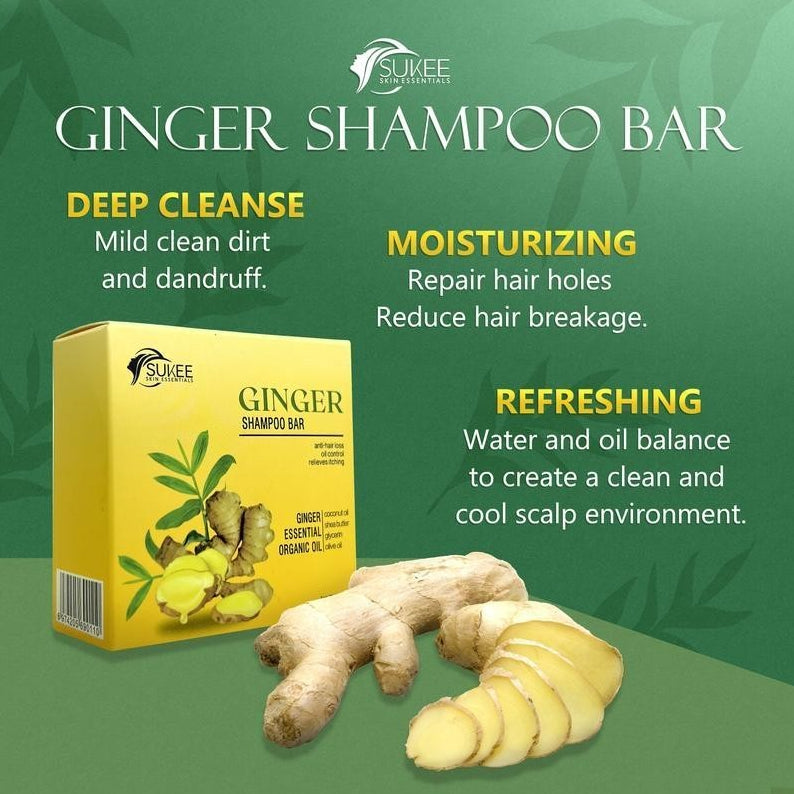 SUKEE Ginger Shampoo Bar 60g