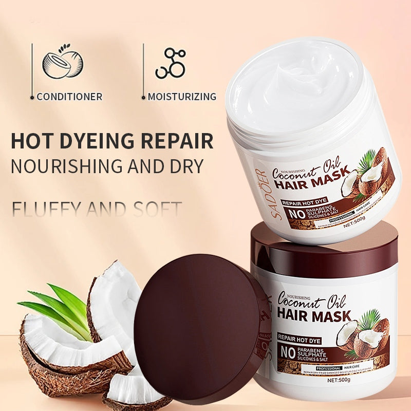 SADOER Coconut Oil Moisturizing Hair Care Dandruff Shampoo
