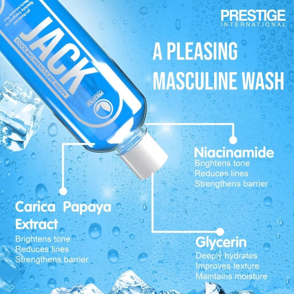 BUY 1 TAKE 1 | PRESTIGE Jack Cooling Masculine Wash 250ml