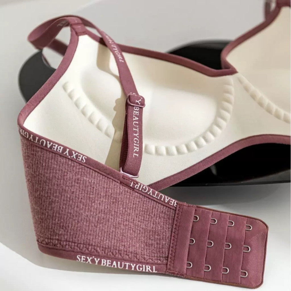 Non Wire Breathable Push Up Bra