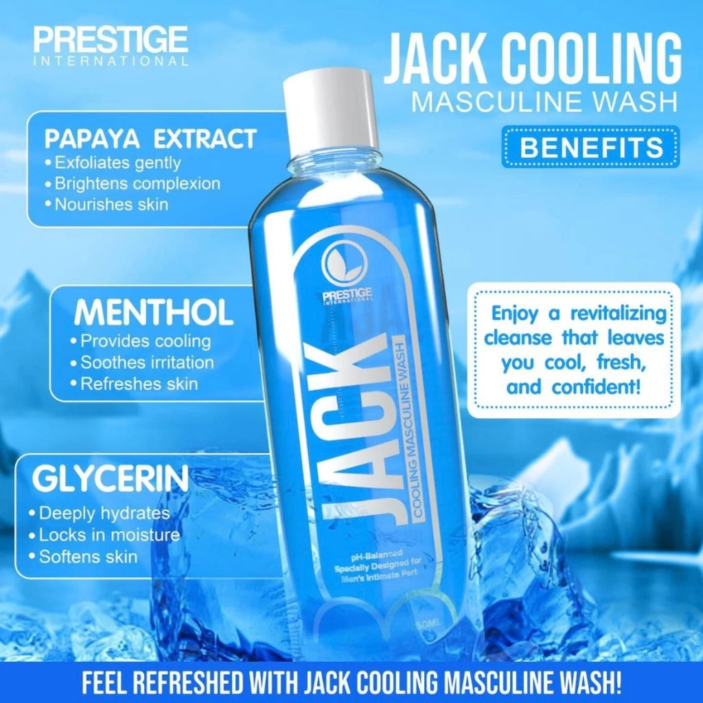 BUY 1 TAKE 1 | PRESTIGE Jack Cooling Masculine Wash 250ml