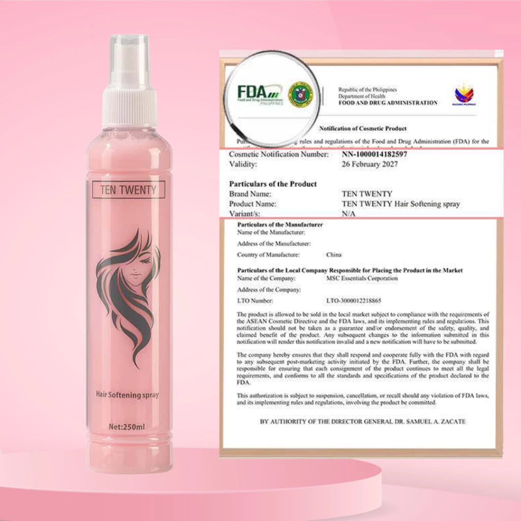 TENTWENTY Hair Softening Spray 250ml