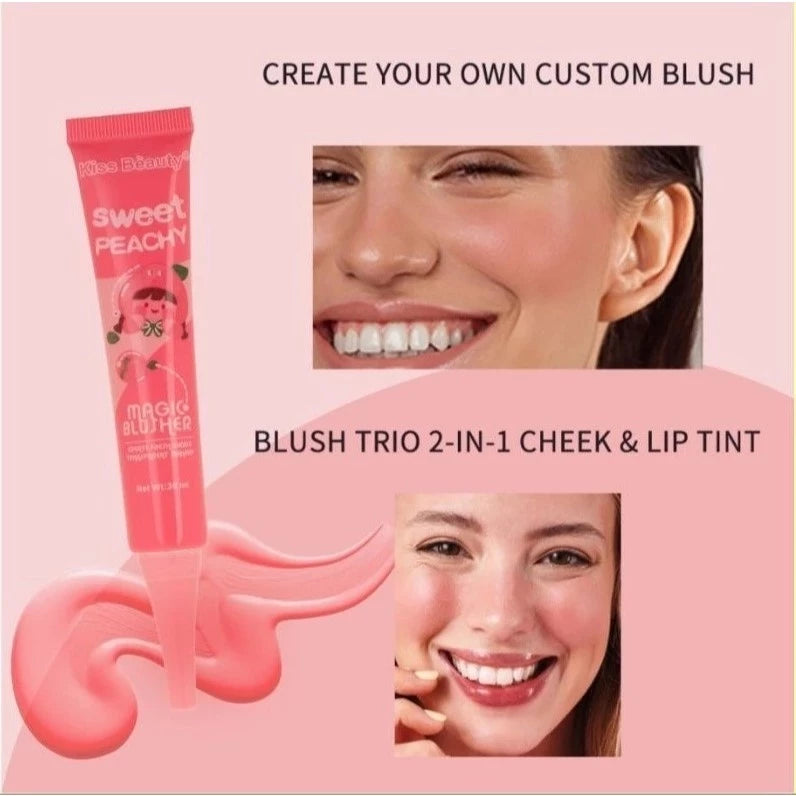 KISS BEAUTY Sweet Peachy Magic Blusher