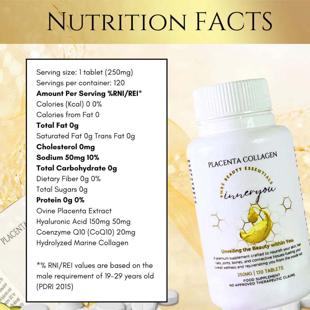 BMRS InnerYou Placenta Collgen Premium Beauty Supplement