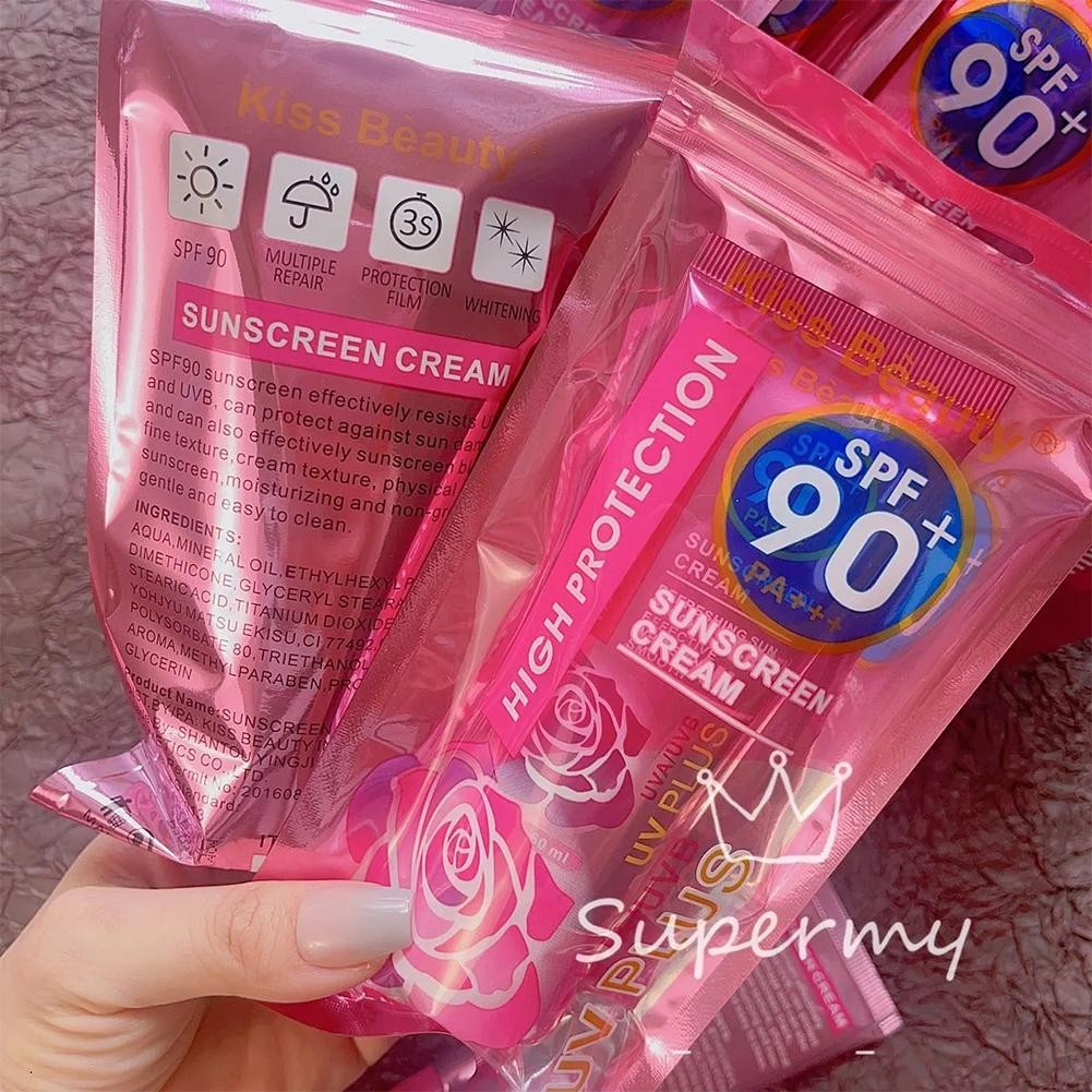 Kiss Beauty SPF90+++ Sunscreen Cream High Protection UV PLUS 60ml