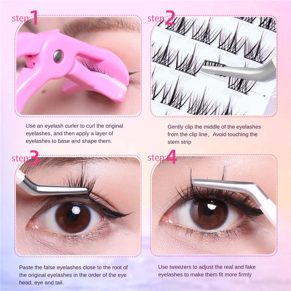 BQI Glue Free False Eyelashes