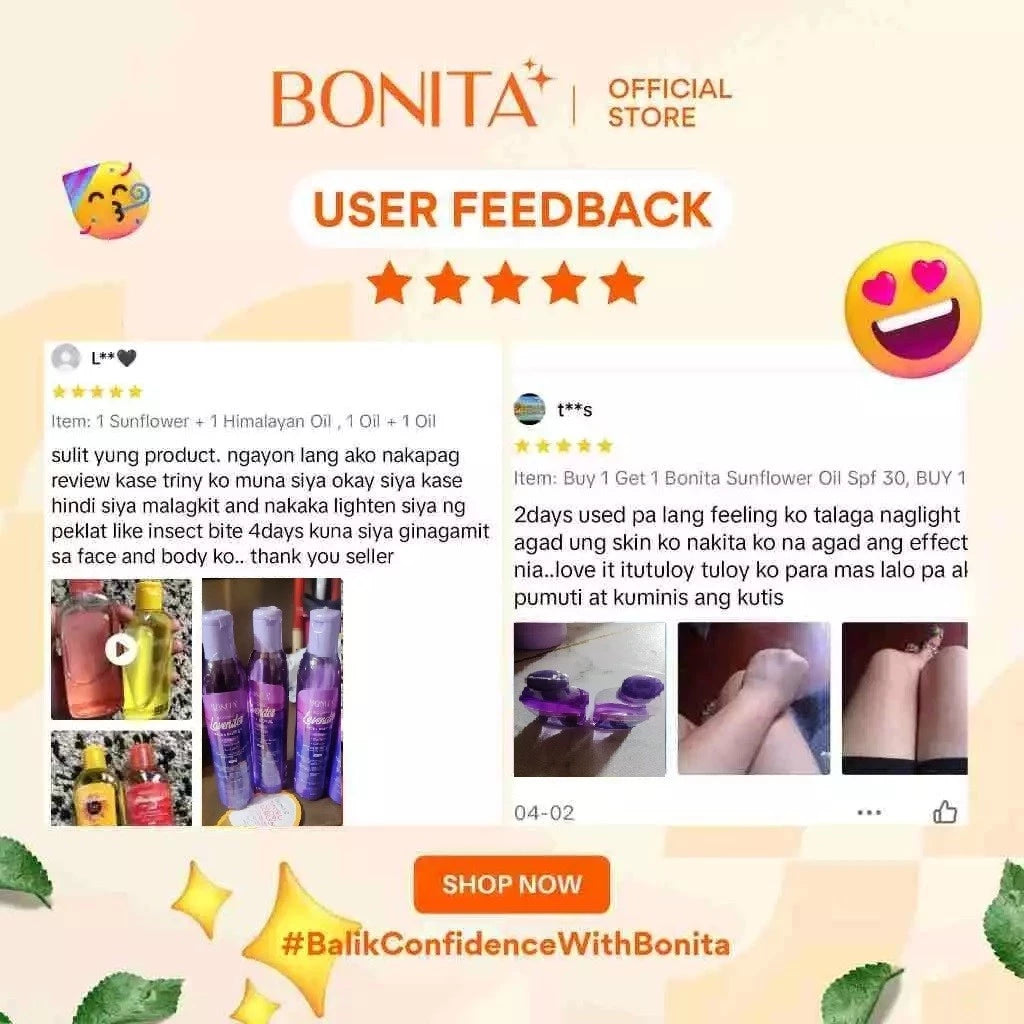 BUY 1 TAKE 1 | BONITA Blooming Lavender Face & Body Oil 100ml