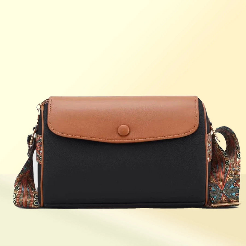 Double Lock Monogram Ladies Fashion Shoulder Bag