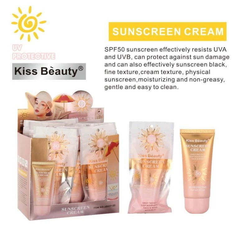 KISS BEAUTY Sunscreen Cream SPF50 PA+++