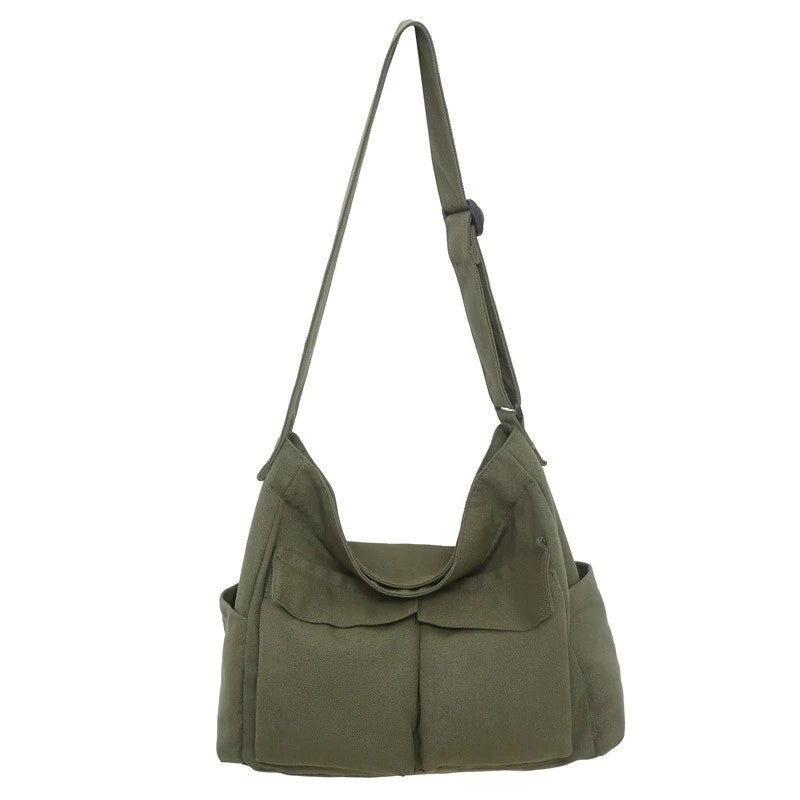Large Capacity Canvas Messenger Bag
