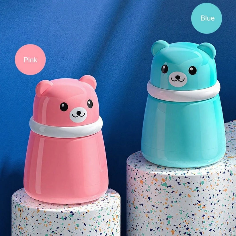 CUTE BEAR POWDER PUFF CASE
