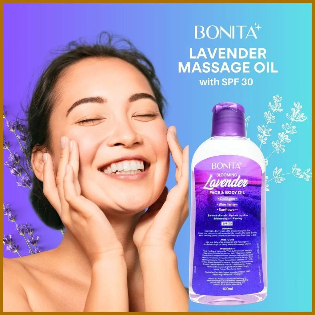 BUY 1 TAKE 1 | BONITA Blooming Lavender Face & Body Oil 100ml