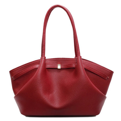 Lychee Pattern Shoulder Bag
