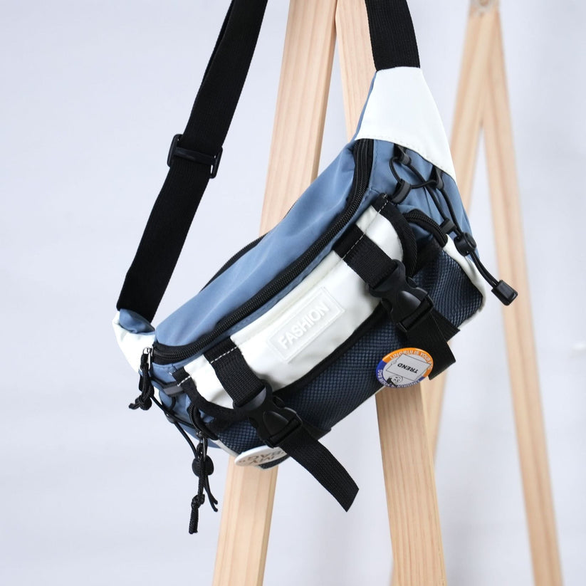 Japan Style Multi-Pocket Streetwear Fanny Pack