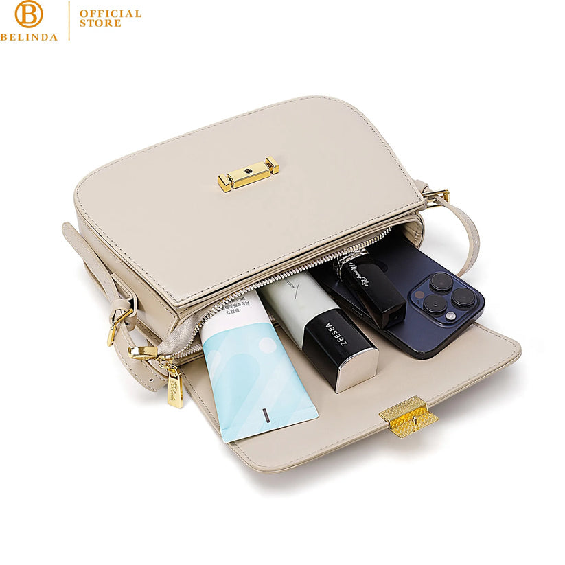 Premier Modern Flap Bag with Adjustable Strap