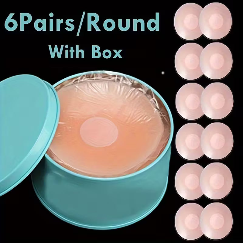 Reusable, Washable, Self-Adhesive Nipple Tape