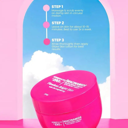 HONEST GLOW Glow 190 Niacinamide Bleaching Cream 250g