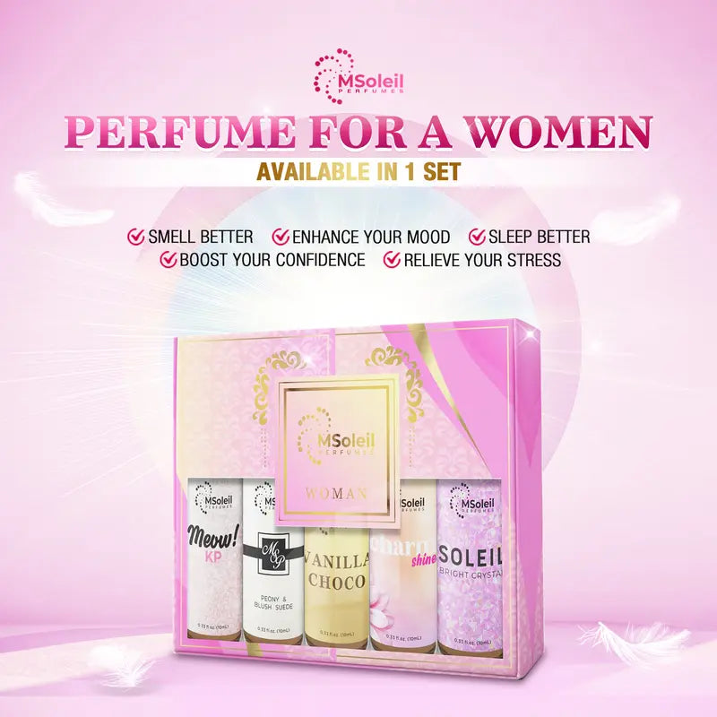 MSOLEIL Oil Base Roll-on Perfume Set
