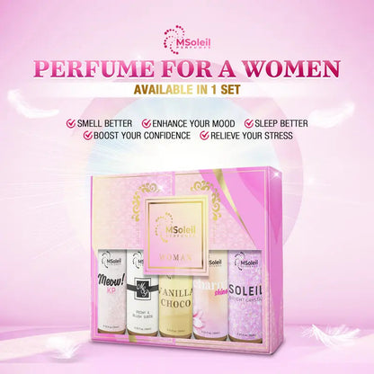 MSOLEIL Oil Base Roll-on Perfume Set