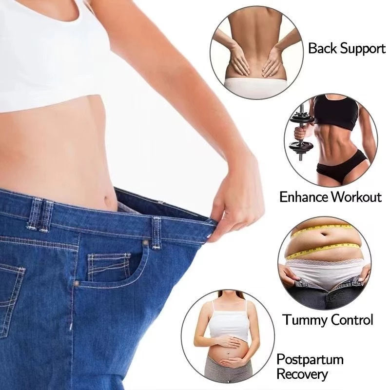 Double Belt Waist Trainer Corset for Men & Women