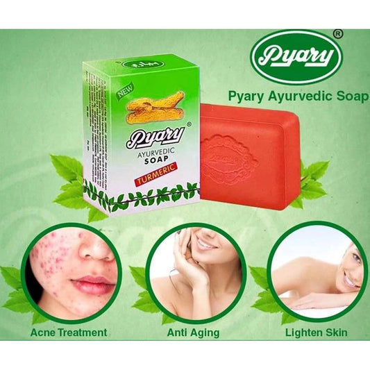Pyary Ayurvedic Turmeric Soap 75g