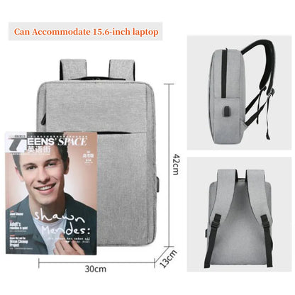 Laptop Backpack with USB Charging Port