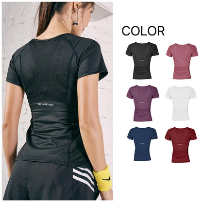 Women's Back Mesh Dri-Fit  T-shirt