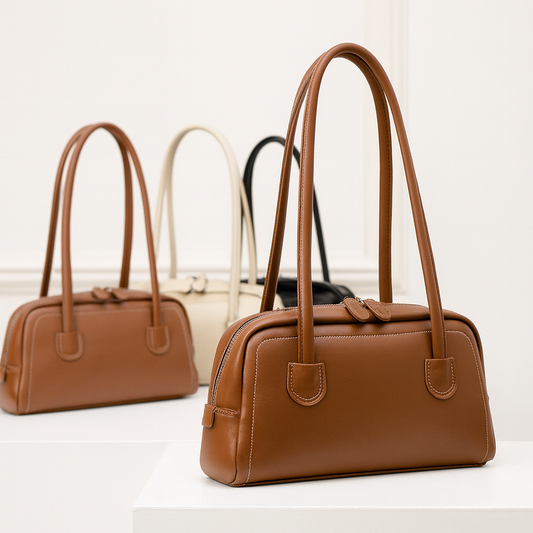 Minimalist Luxe Top-Handle Bag