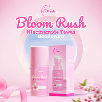 Freshaya Bloom Rush Niacinamide Tawas Deodorant