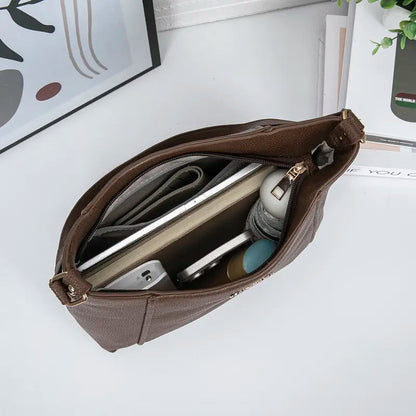 Minimalist PU Leather Shoulder Bag