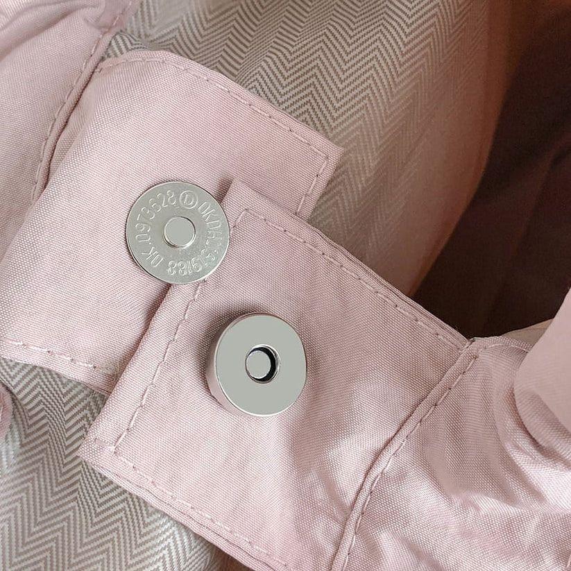 Nylon Drawstring Crossbody Bag