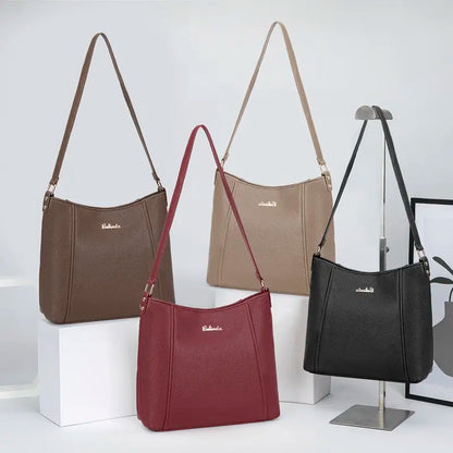 Minimalist PU Leather Shoulder Bag