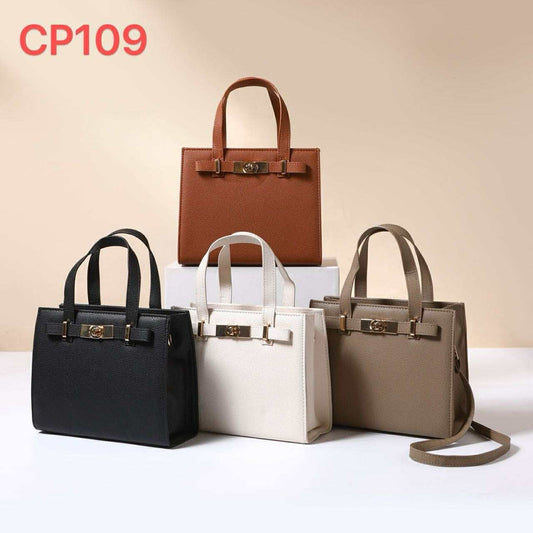 Sophisticated 2-Way Top-Handle Bag